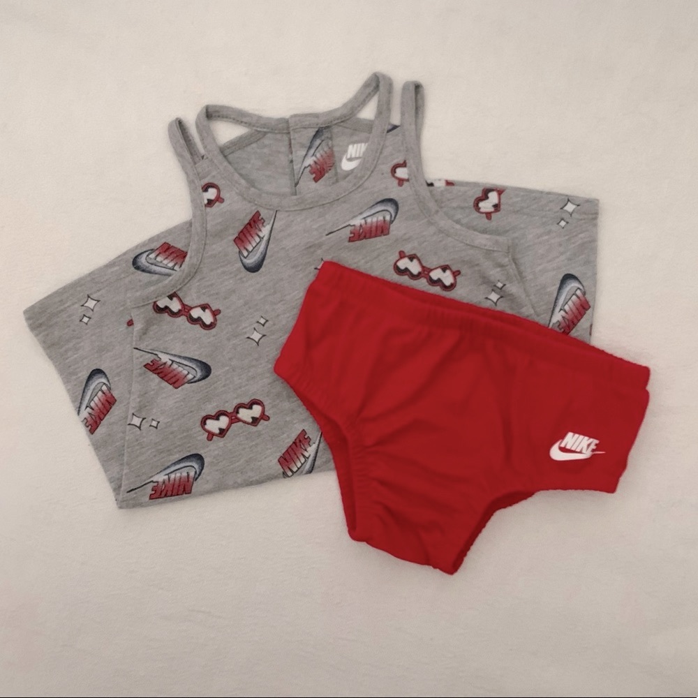 ❤️ NIKE Sleeveless Dress Set